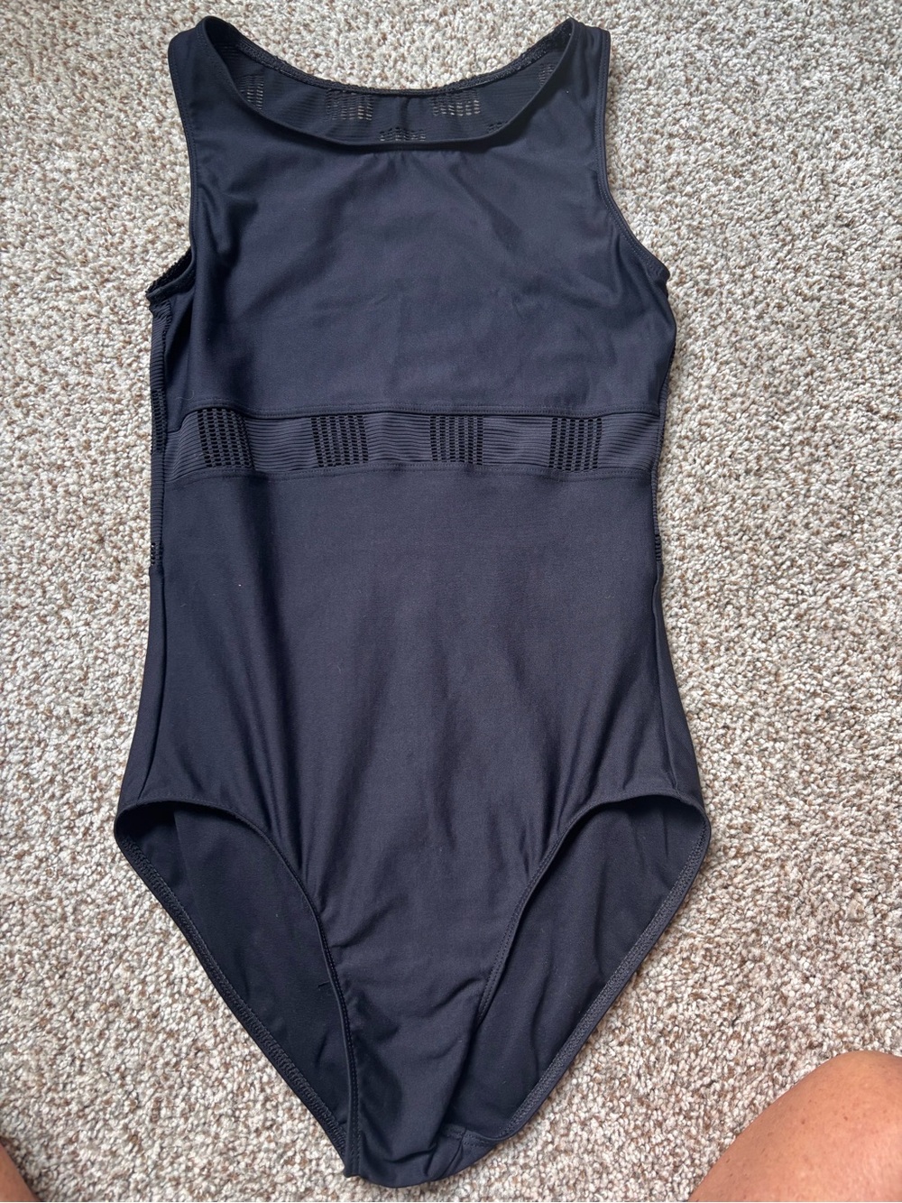 Wear Moi Black Leotard